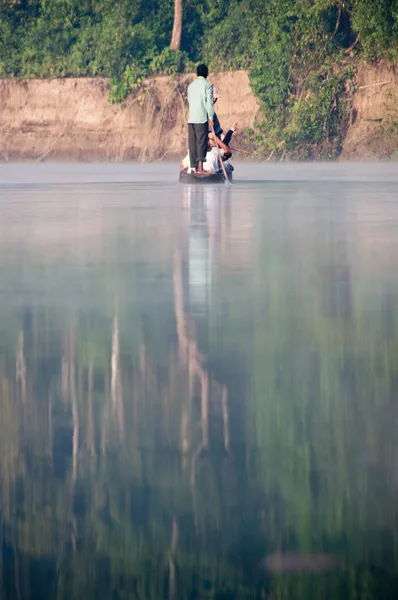 Río en Chitwan NP, Nepal —  Fotos de Stock