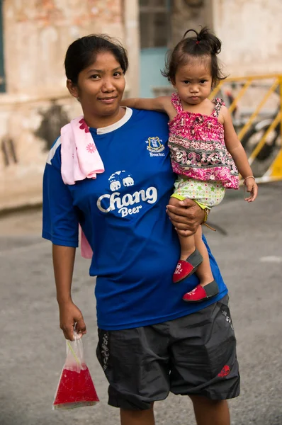 Söt flicka, bangkok — Stockfoto
