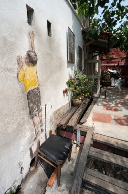 aynalar sokak sanatı