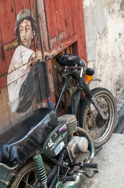 Espelhos Arte de rua — Fotografia de Stock