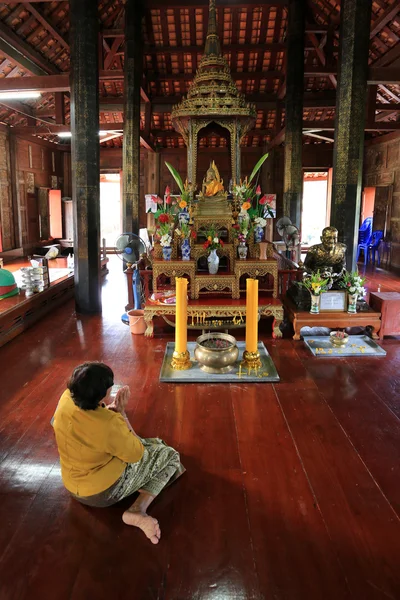 Wat Suwannaram, Tailandia — Foto de Stock