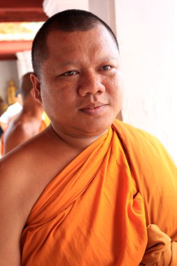 Budist rahip - wat suwannaram, Tayland