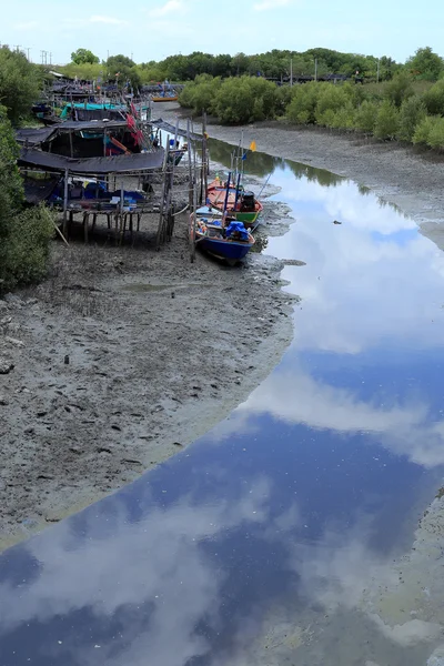 Balıkçı köyü - chao samran, Tayland olduğunu — Stok fotoğraf