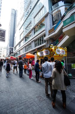 Hong kong - 26 Kasım 2013: meşgul lkf lan kwai fong Festivali