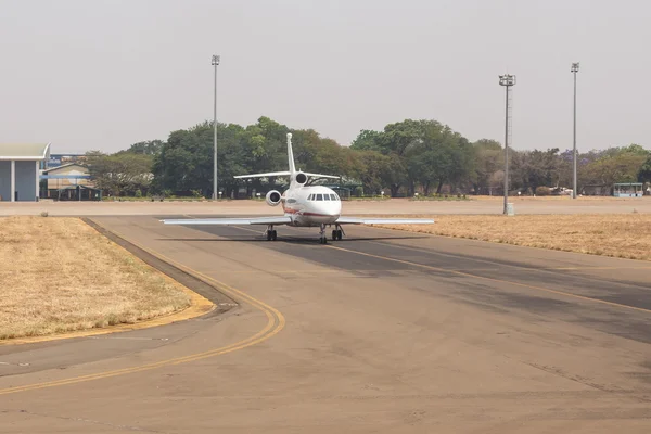 Lokale vliegtuigen in zambia — Stockfoto