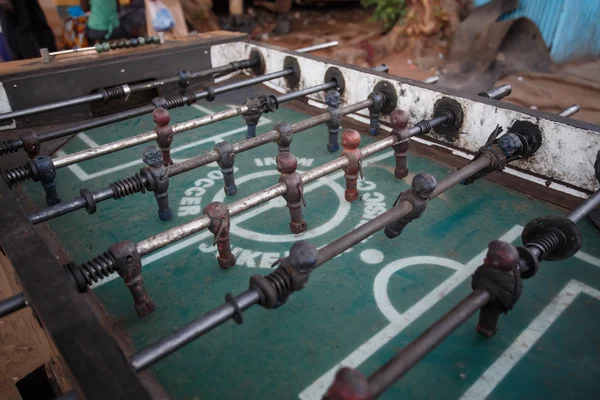 Futebol de mesa - Livingstone Town — Fotografia de Stock