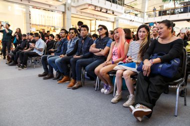 MTV çıkış basın toplantısında dünya plaza Bangkok