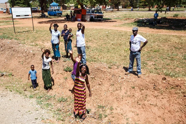 Mieszkańców w Zambii — Zdjęcie stockowe