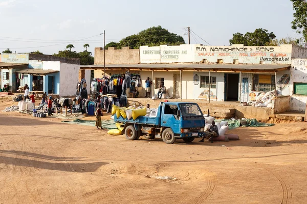Lokale mensen in zambia — Stockfoto