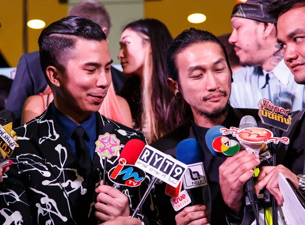 MTV exit presskonferens i världen plaza bangkok — Stockfoto