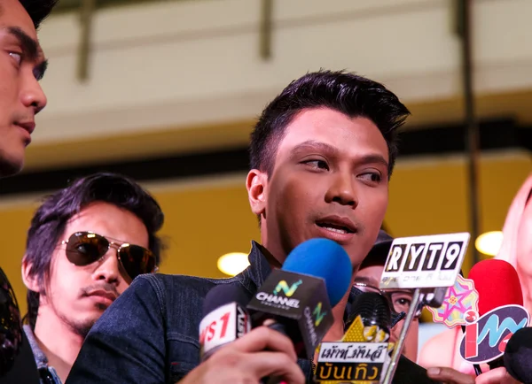 Mtv exit pressekonferenz im world plaza bangkok — Stockfoto