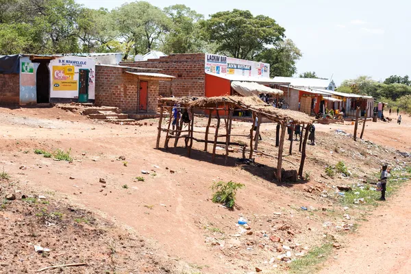 Lokale mensen in zambia — Stockfoto