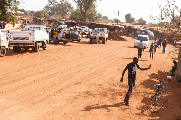 La gente del posto in Zambia — Foto Stock