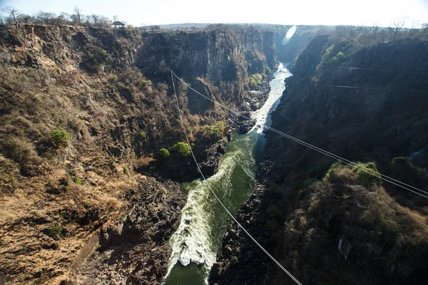 非洲维多利亚瀑布 — 图库照片