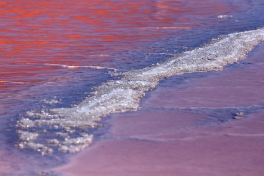 tuz Namibya'da çalışır
