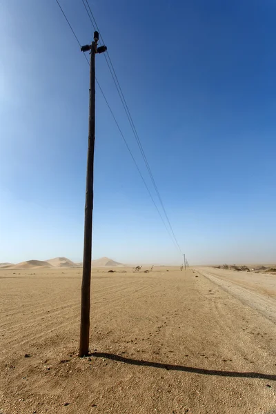 Öken transport, namibia — Stockfoto