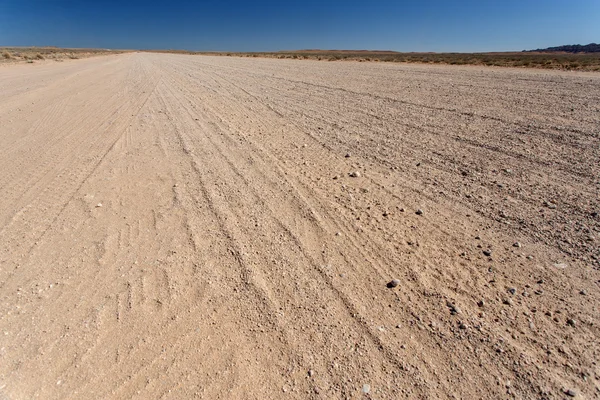 Desert Road - Sossusvlei, Namibia — Stock Photo, Image