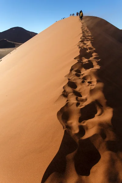 Sand Dune No. 45 at Sossusvlei, Namibia — Stock Photo, Image