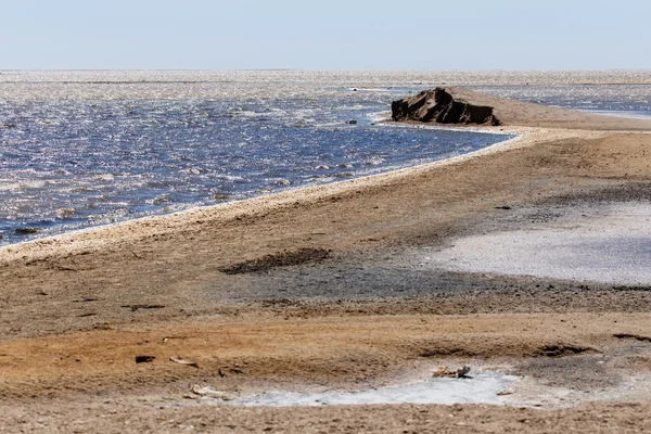 Sól działa w Namibii — Zdjęcie stockowe