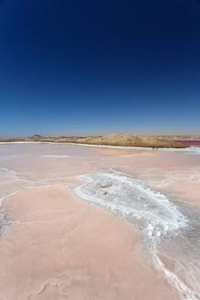 Salt fungerar i namibia — Stockfoto