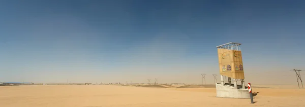 Indústria do deserto em Namíbia — Fotografia de Stock