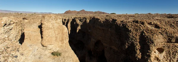 Canyon di Sesriem a Sossusvlei, Namibia — Foto Stock