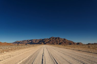 Otoban sossusvlei, Namibya, çöl