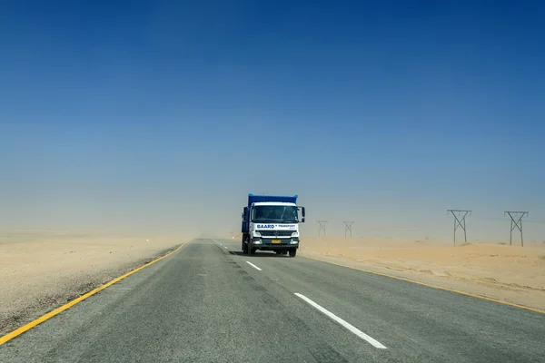 Transporte por el desierto, Namibia — Foto de Stock