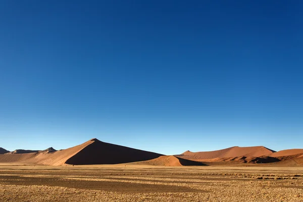 Dunas de areia em Sossusvlei, Namíbia — Fotografia de Stock