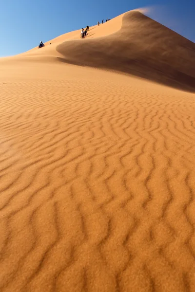 Kum tepeleri sossusvlei, Namibya — Stok fotoğraf