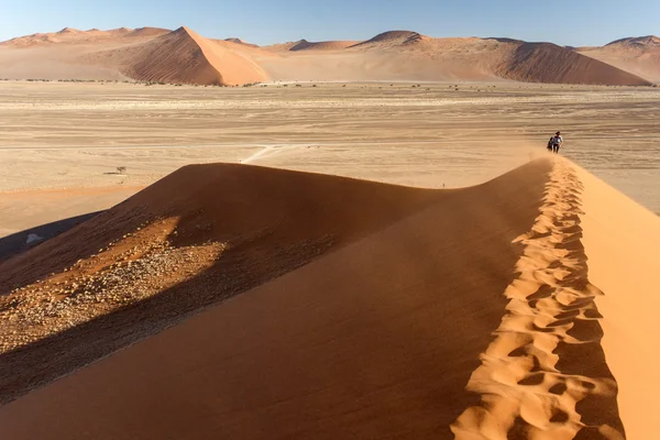 Sand Dune No. 45 at Sossusvlei, Namibia — Stock Photo, Image