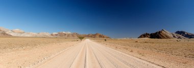 Desert Highway at Sossusvlei, Namibia clipart