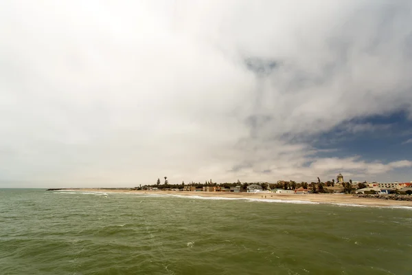 Swakompund spiaggia, namibia — Foto Stock