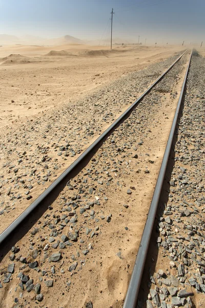 ナミビア砂漠鉄道 — ストック写真