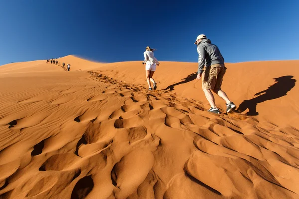 Sand Dune No. 45 em Sossusvlei, Namíbia — Fotografia de Stock