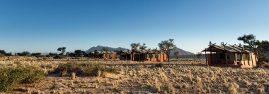 çöl kampı - sossusvlei, Namibya