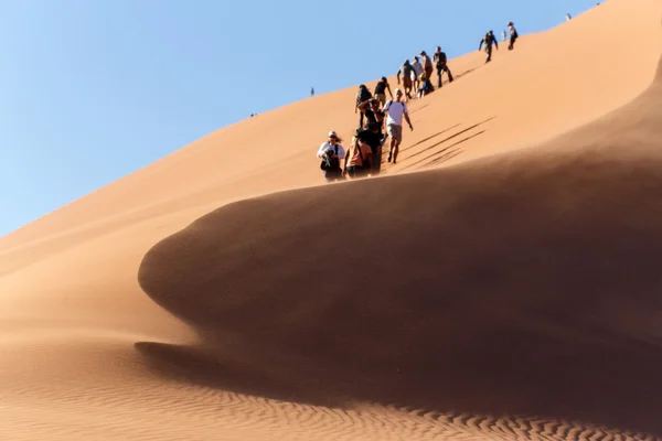 Sand Dune No. 45 at Sossusvlei, Namibia — Stock Photo, Image