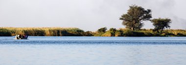 Chobe River, Botswana, Africa clipart