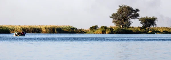 Fiume Chobe, Botswana, Africa — Foto Stock