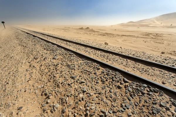 Ferrovia del deserto, Namibia — Foto Stock