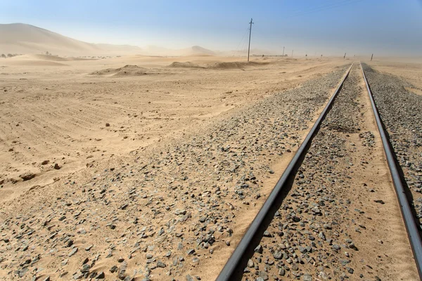 ナミビア砂漠鉄道 — ストック写真