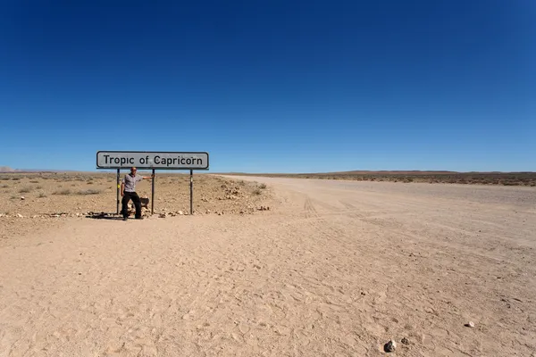 Tropique du Capricorne à Sossusvlei, Namibie — Photo