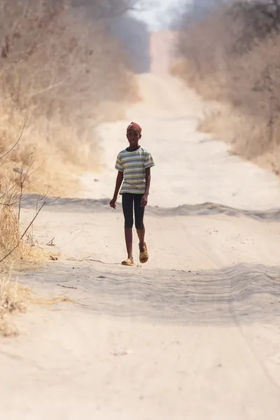 Pobre niño africano — Foto de Stock