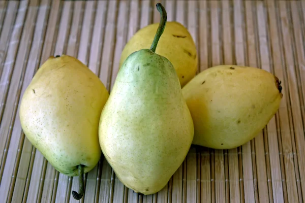 Sweet pears still life with vintage look — Stock Photo, Image