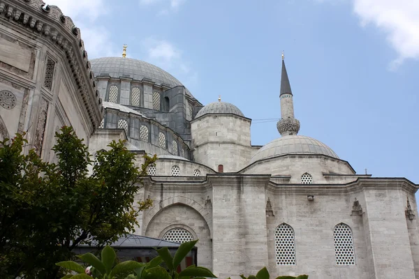 Hinterhof der suleymaniye-Moschee — Stockfoto