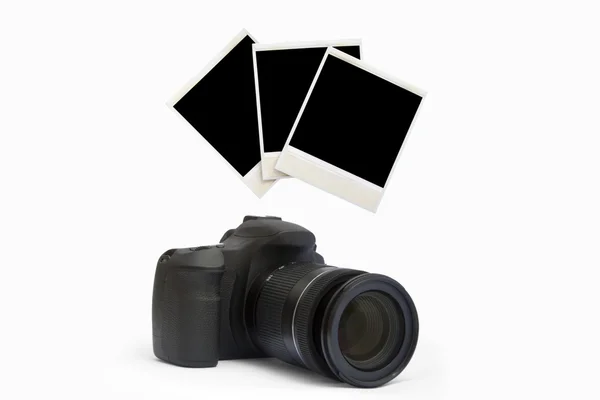 Camera en foto — Stockfoto