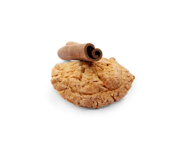 Domácí soubor cookie a skořicí — Stock fotografie