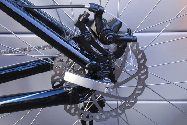 Тормоз велосипедного диска — стоковое фото