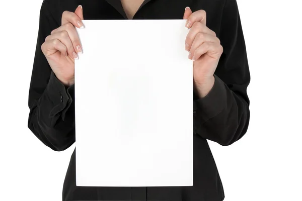 Card blank — Stock Photo, Image