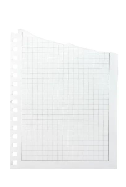 Papier quadrillé — Photo